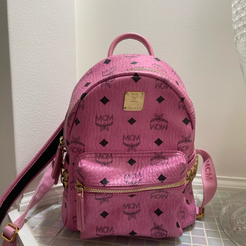 Mcm mini backpack